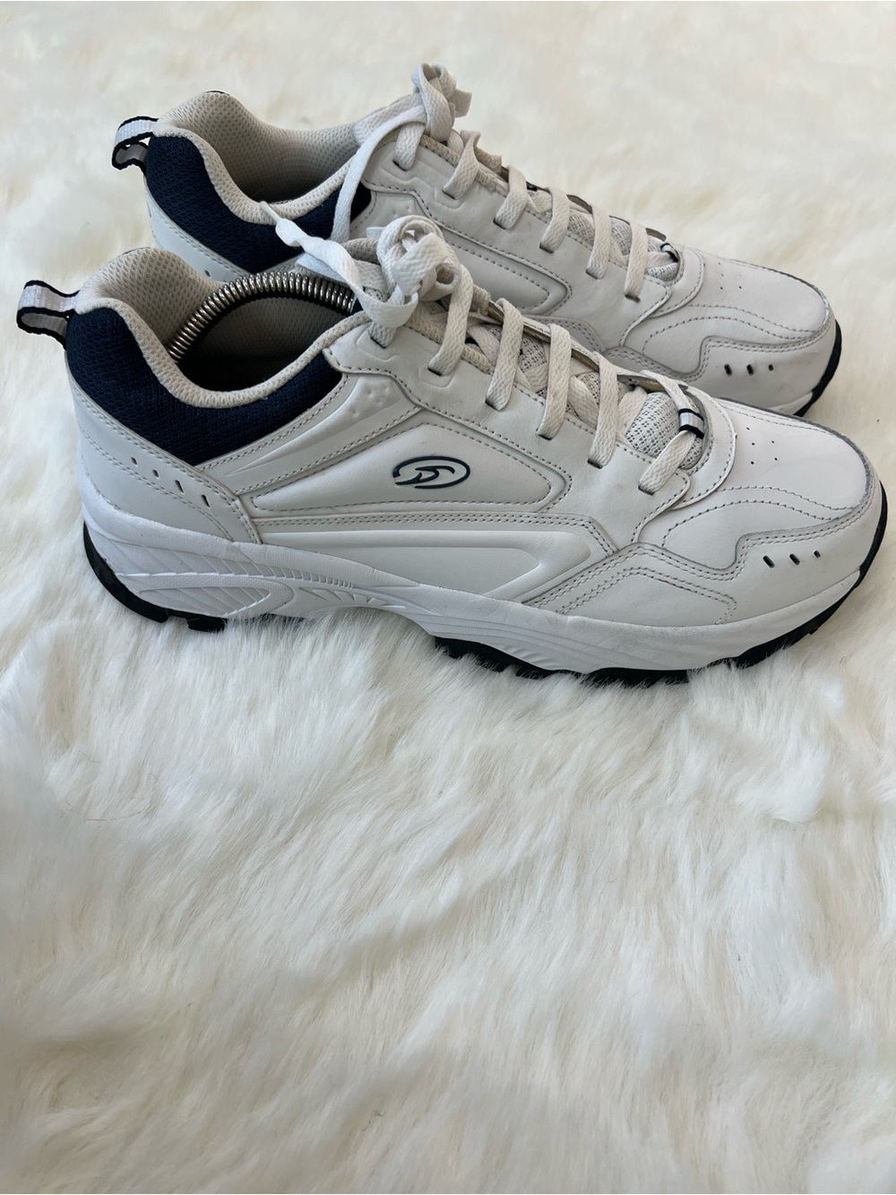 Dr Scholl’s leather Sneakers Men’s Walking shoes Size 12 EE Extra Wide